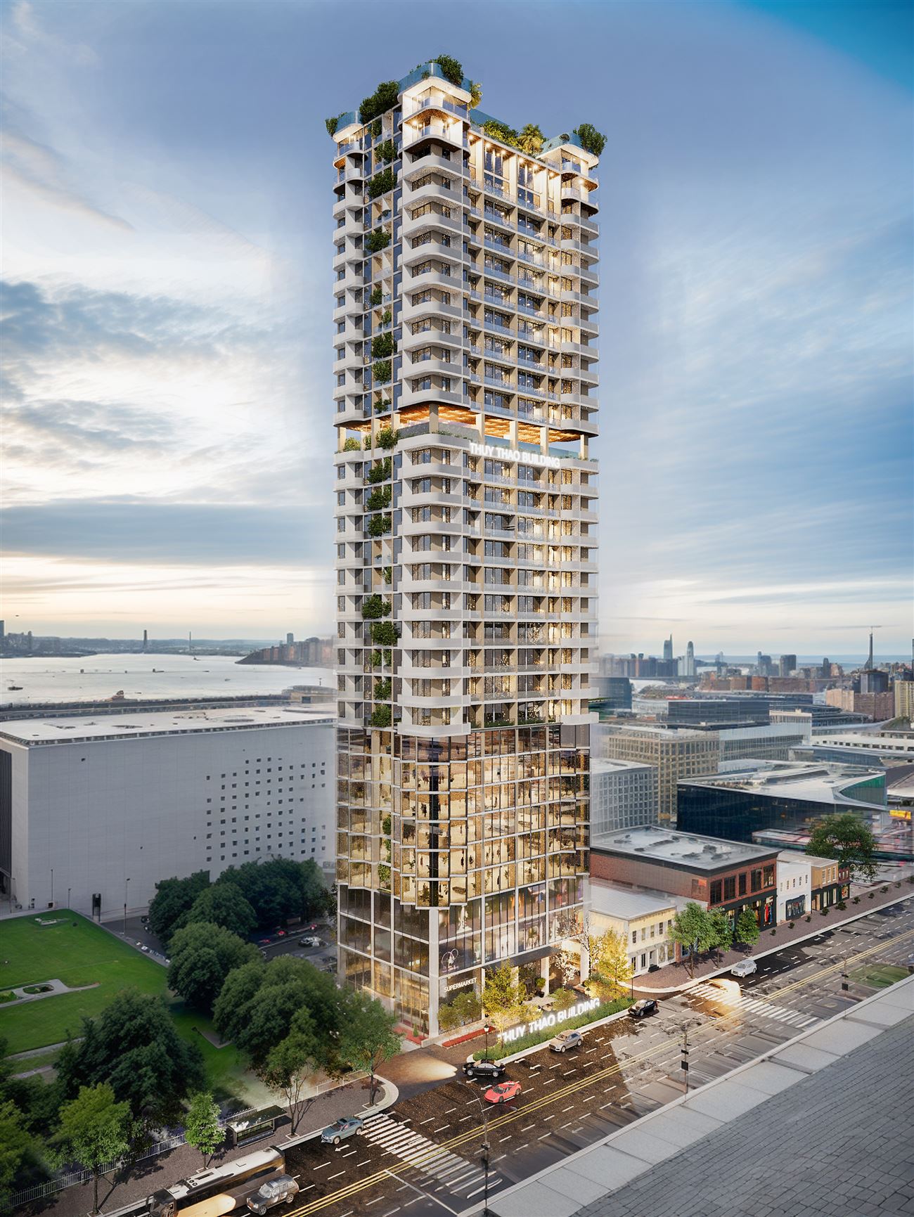 TÒA NHÀ TỔ HỢP CĂN HỘ DỊCH VỤ THỦY THẢO